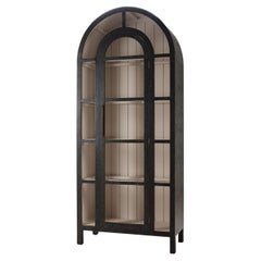 Vitrine cintrée