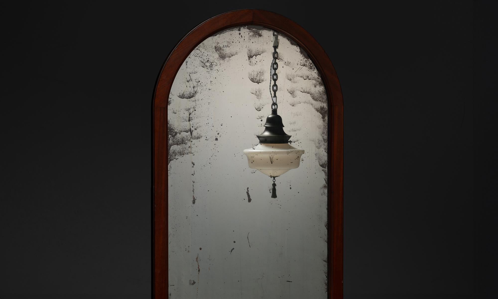 Dutch Arched Mirror, Netherlands circa 1930 For Sale