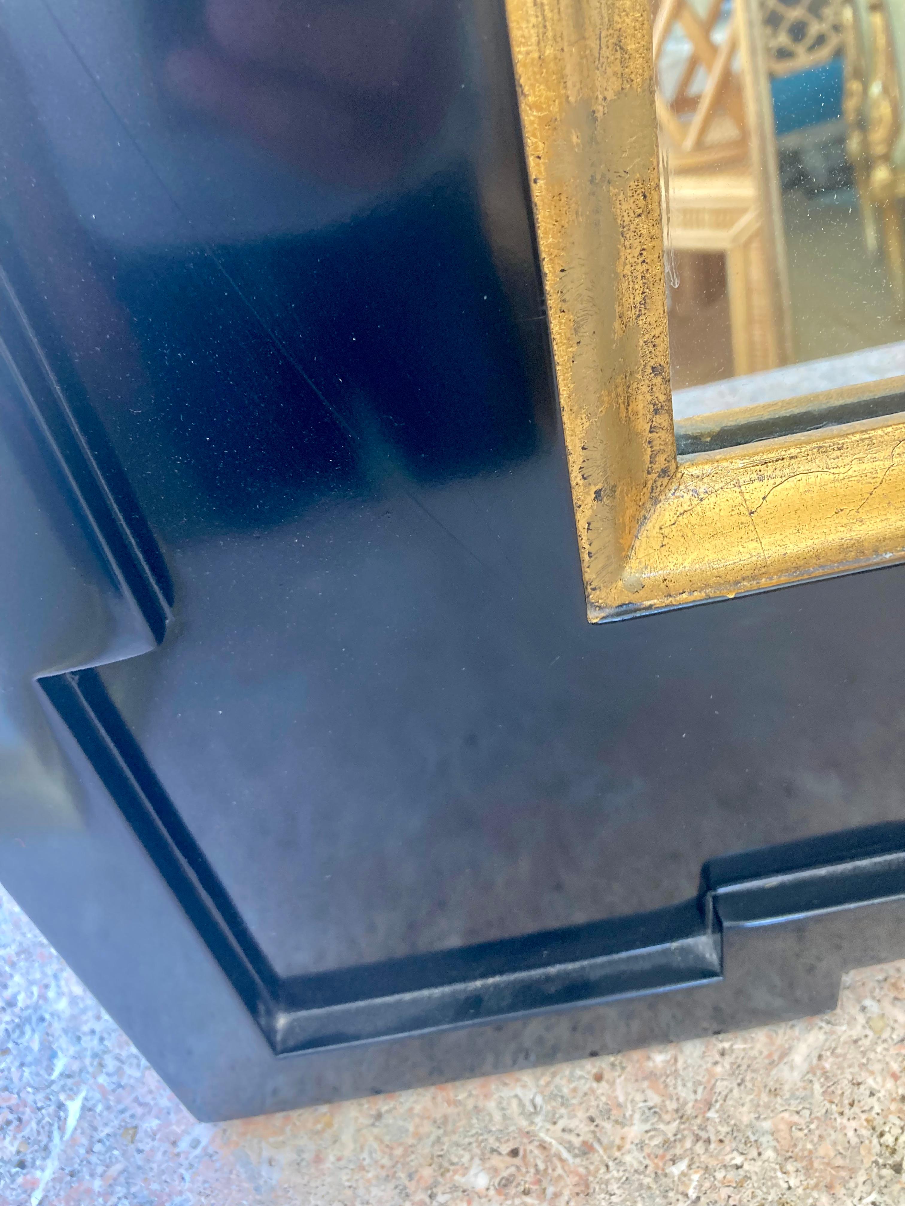 Arched Pediment Mirror by John Hutton For Sale 4