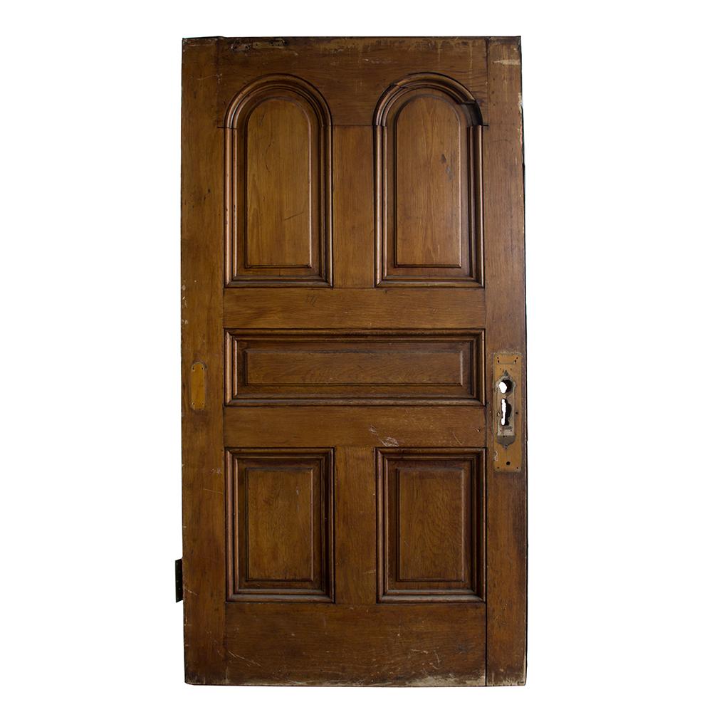 Neoclassical Revival Arched Recess Door