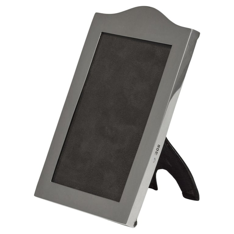 Arched Top Small Silver Frame, Hallmarked London, 1919 For Sale at 1stDibs