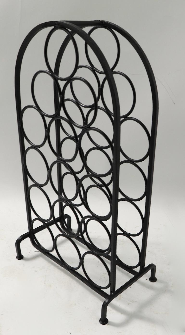 wine cage wrought iron