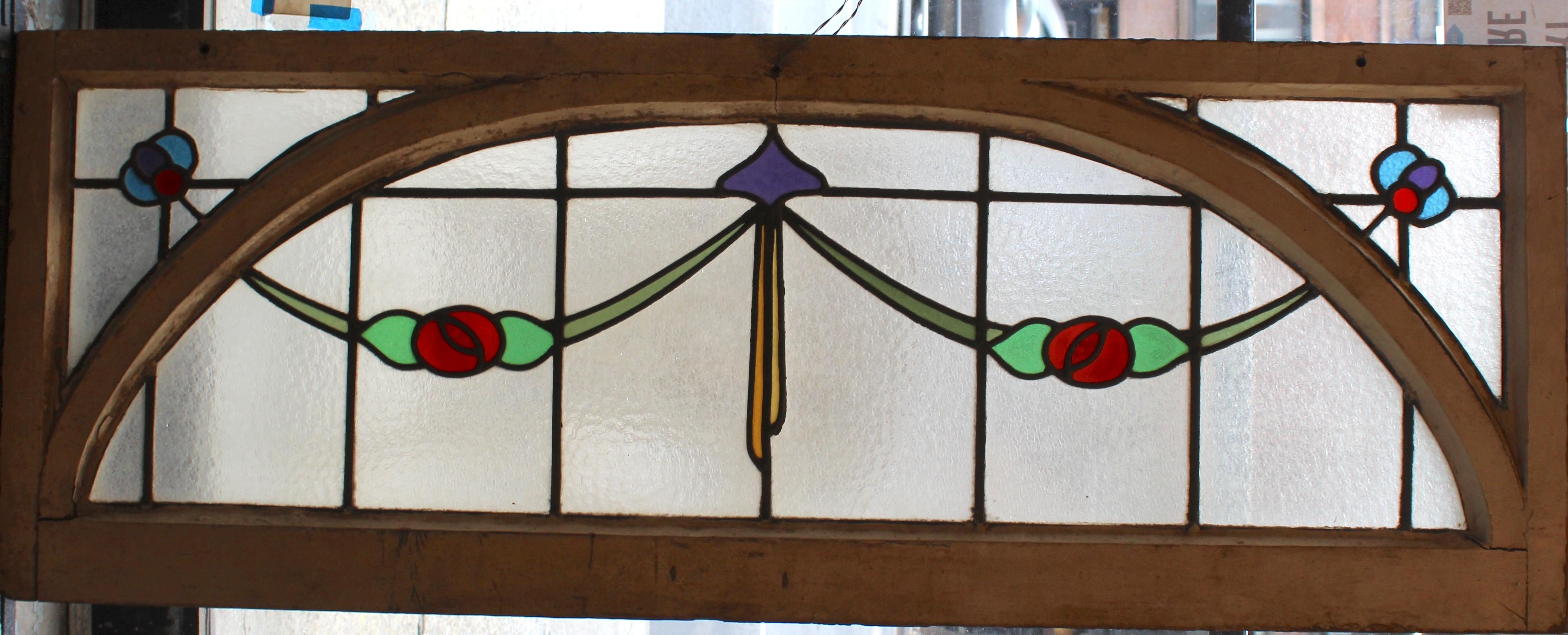 XX secolo Arched Transom Window 54
