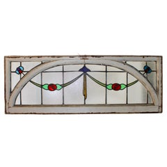 Arched Transom Window 54" x 20"