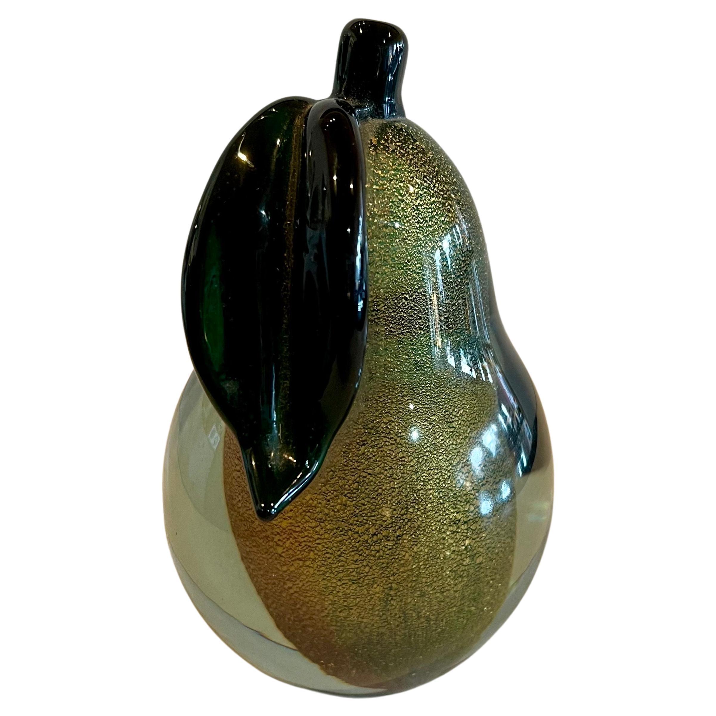 Archemide Seguso Murano Gold Sommerso Polvery Glass Bookend Sculpture In Excellent Condition For Sale In San Diego, CA