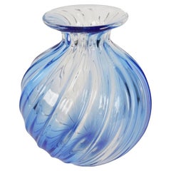 Archemide Seguso Twisted Glass Vase