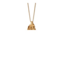 Archeo Fragment 2 Hand-Made Necklace in Gold-Plated Bronze by Marion Fillancq