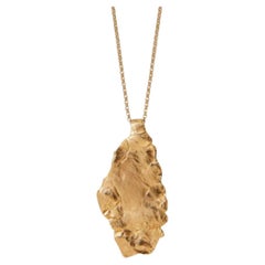 Collar Archeo Fragment 2 Hand Made de Bronce Dorado de Marion Fillancq