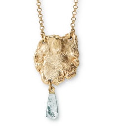 Archeo Fragment Marionite Necklace in Gold-Plated Bronze by Marion Fillancq