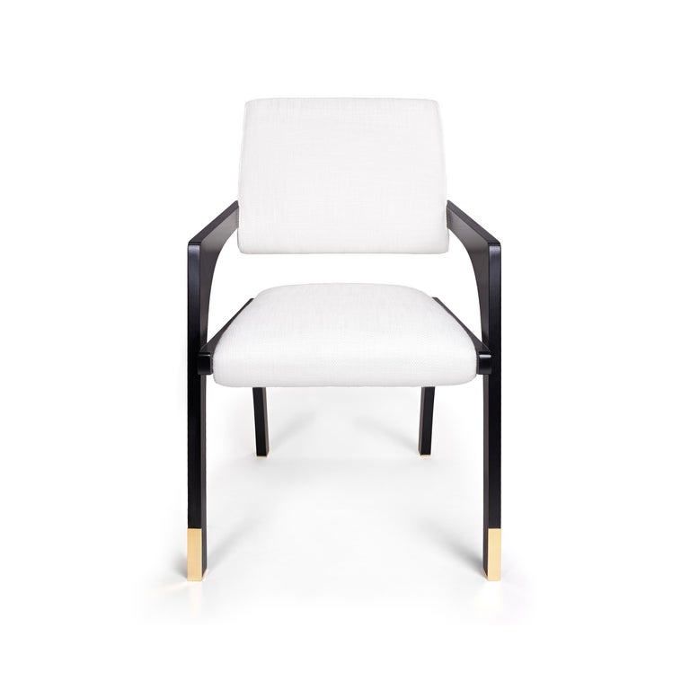 Modern Arches Dining Chair, Brass, InsidherLand by Joana Santos Barbosa For Sale