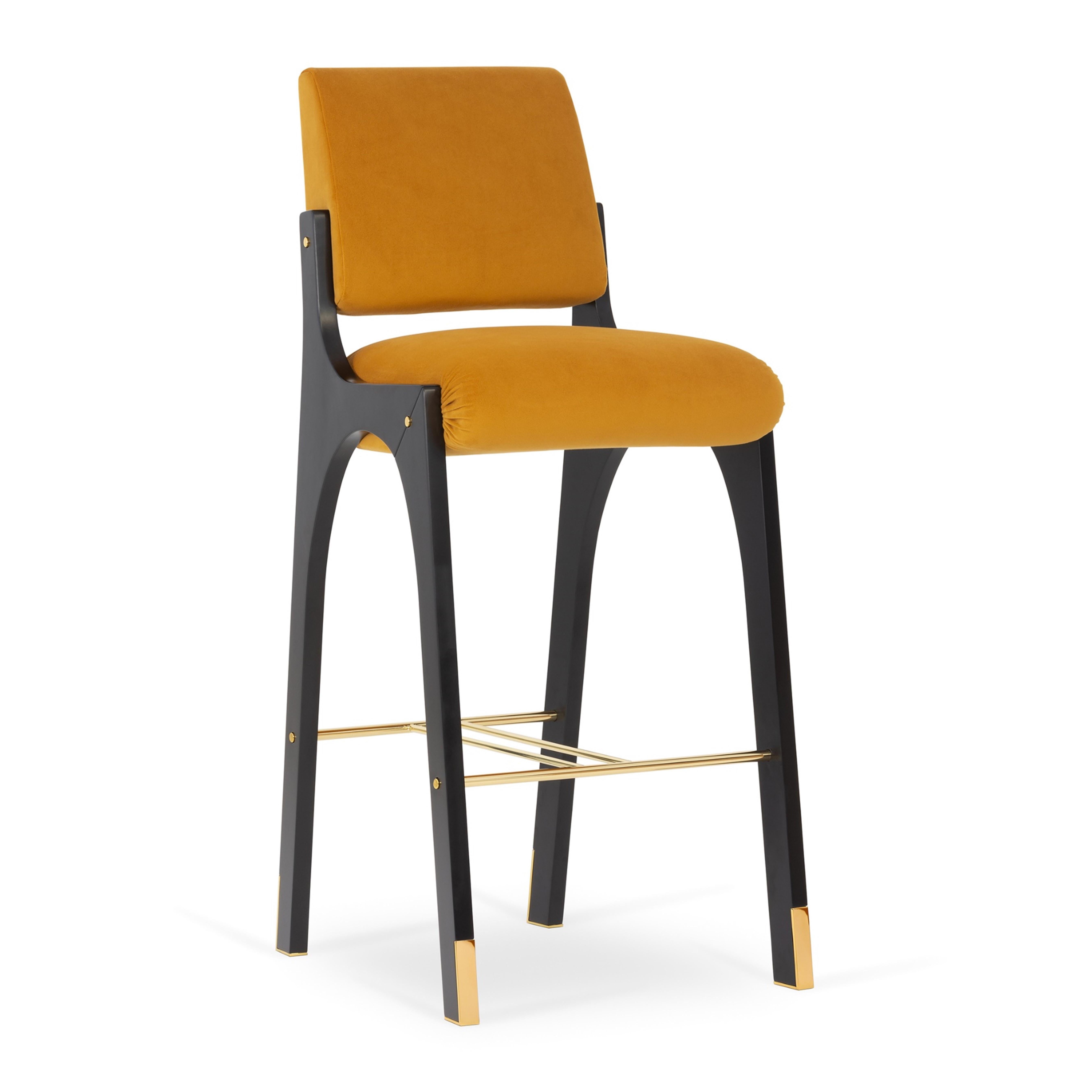 The Arches II counter stool is designed in the likeness of the architectural scale that suggests a crossing through the structures of a utopian city, organized by the principles of symmetry and ideal forms.

The Arches II counter stool is a redesign