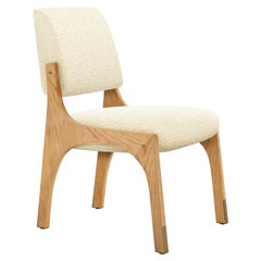 Arches II Dining Chair, Bouclé & Oak, Insidherland by Joana Santos Barbosa