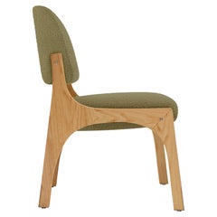 Arches II Dining Chair, Bouclé & Oak, Insidherland by Joana Santos Barbosa