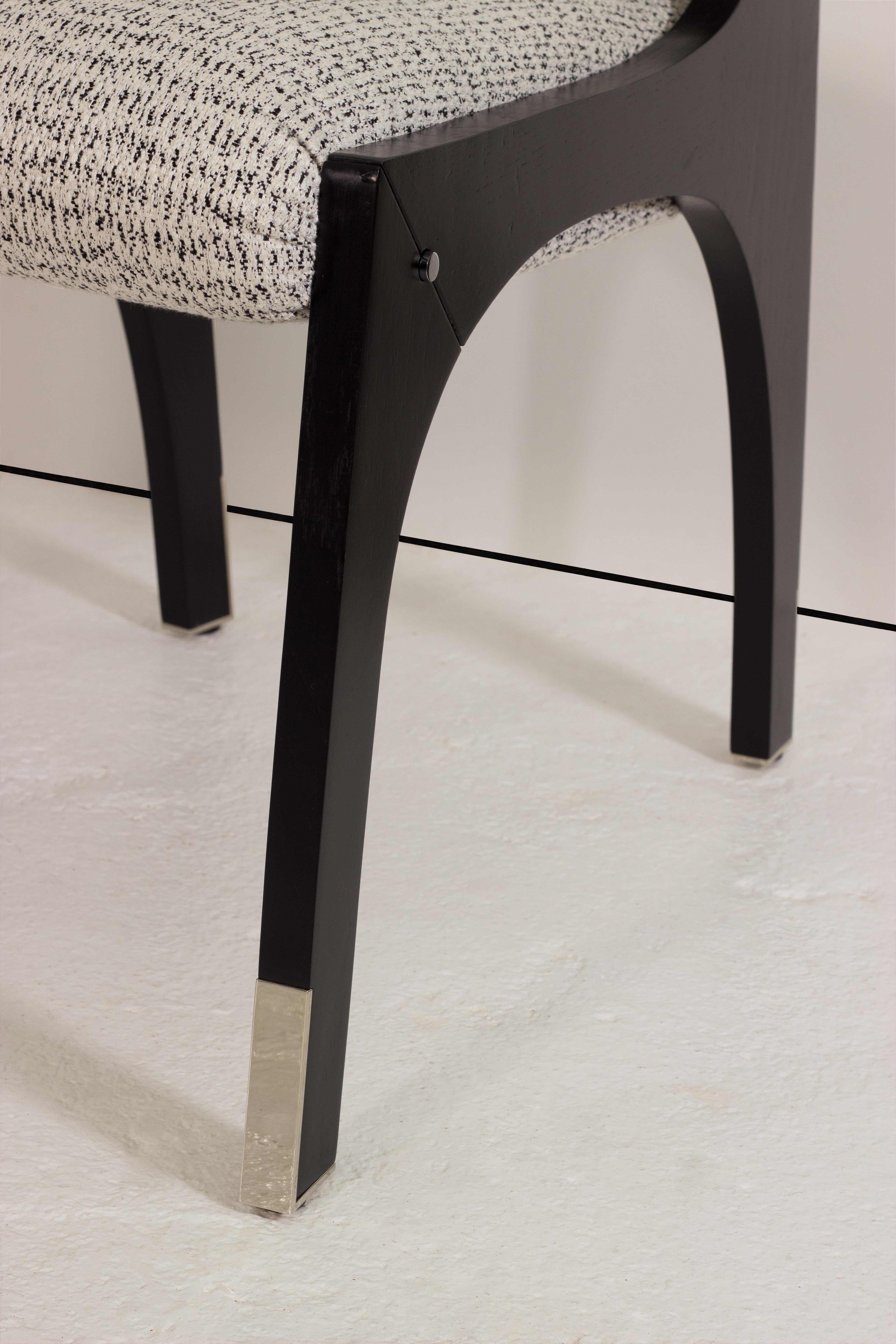 Arches II Dining Chair, Steel & COM, InsidherLand by Joana Santos Barbosa For Sale 3