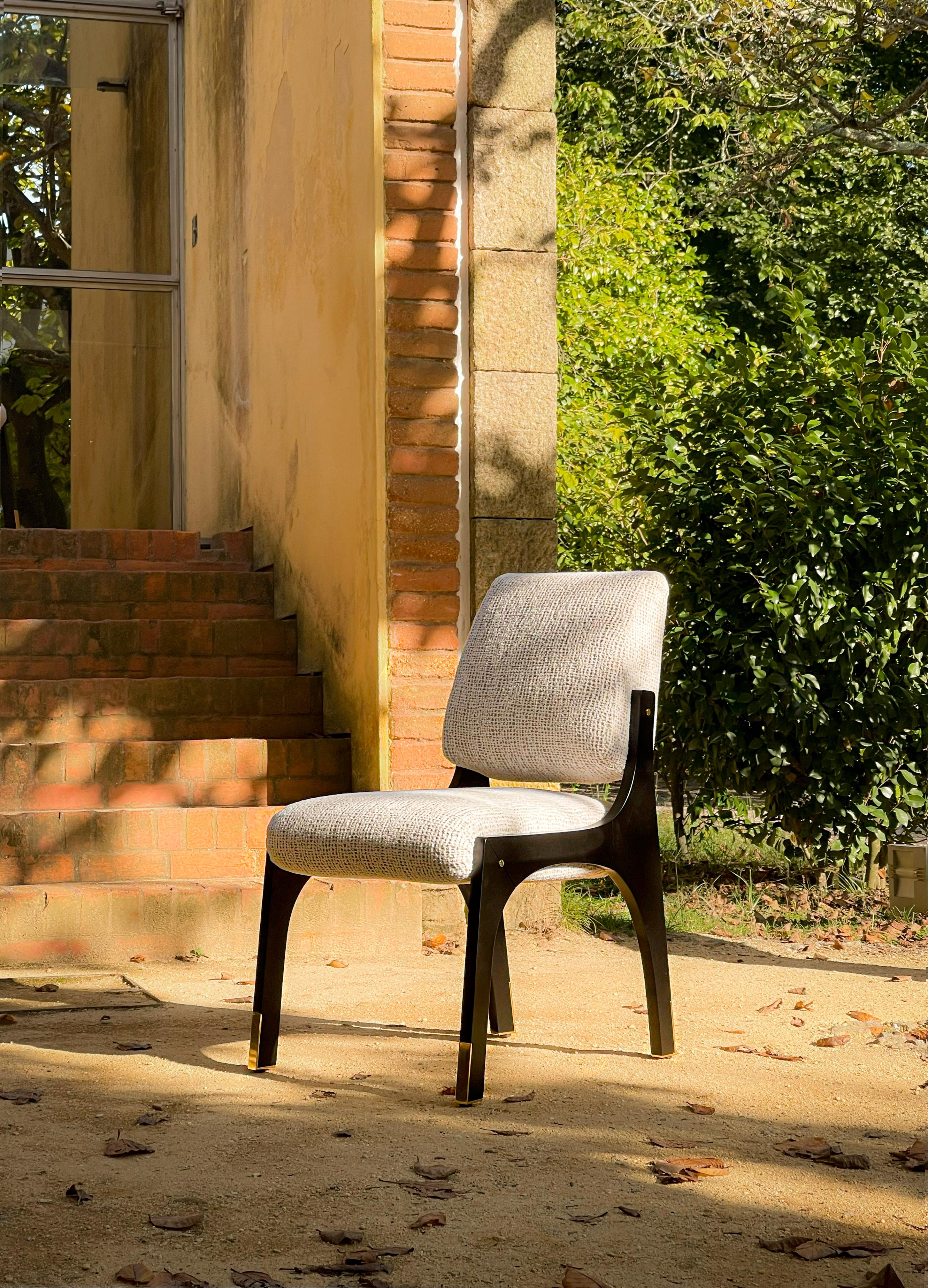 Arches II Dining Chair, Steel & COM, InsidherLand by Joana Santos Barbosa For Sale 7