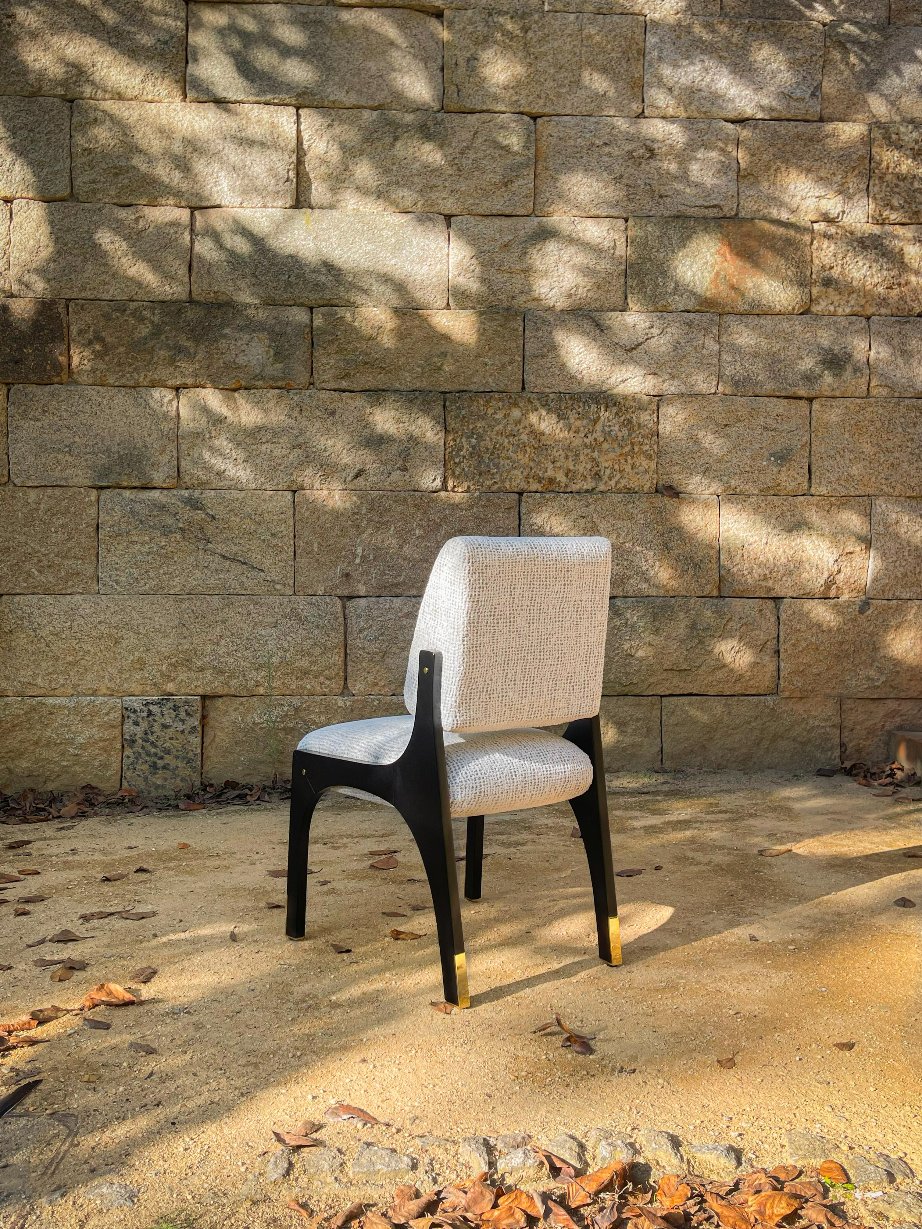 Arches II Dining Chair, Steel & COM, InsidherLand by Joana Santos Barbosa For Sale 6