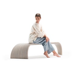 Arches Small by Piegatto, A Sculptural Bench