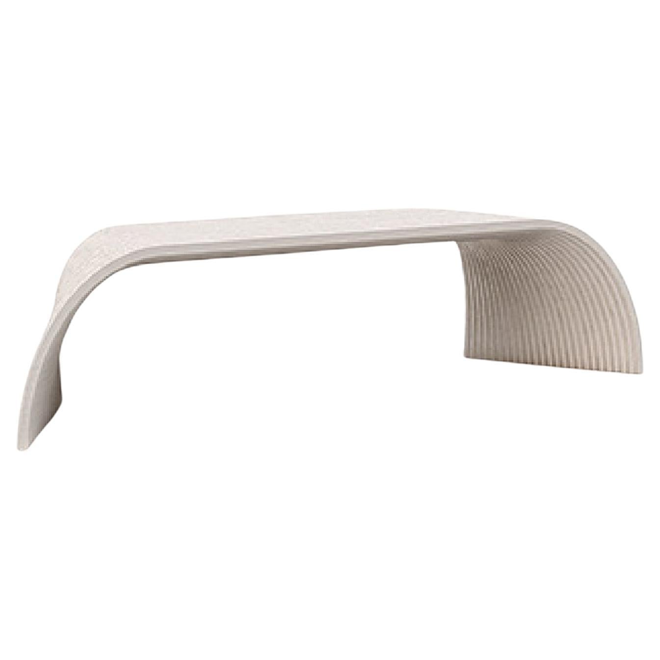 Arches Small by Piegatto, A Sculptural Bench
