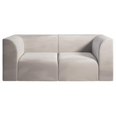 ARCHI 2 Seater Contemporary Sofa in Fabric by Artefatto Design Studio