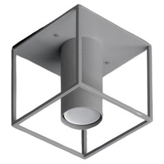 Archi Square Single Grey Ceiling Lamp by +kouple