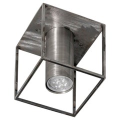 Lampada da soffitto Archi Square Single Raw Steel di +kouple
