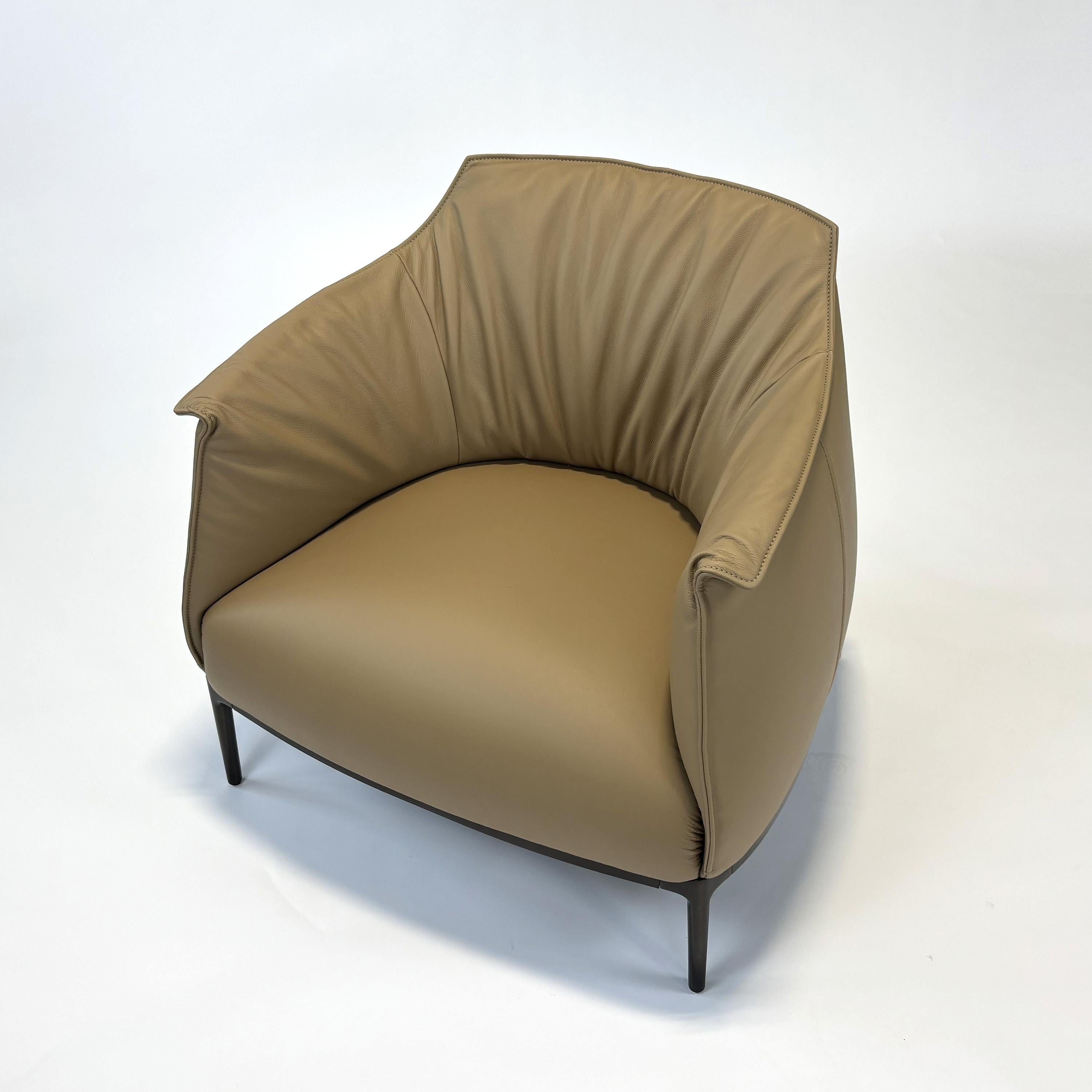 Archibald Armchair & Ottoman by Jean-Marie Massaud 1