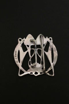 Archibald Knox for Liberty and Co Silver Buckle, Birmingham, 1902 - 3