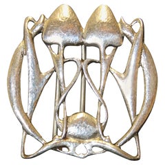 Archibald Knox for Liberty and Co Silver Buckle, Birmingham, 1902 - 3