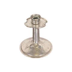 Archibald Knox for Liberty & Co. Antique Arts & Crafts Candlestick, Circa 1905