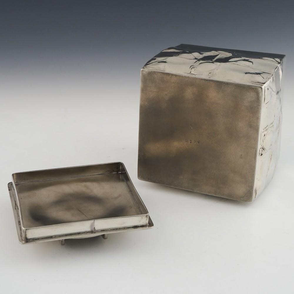 20th Century Archibald Knox for Liberty & Co Tudric Pewter Biscuit Box, c1905 For Sale