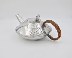 Archibald Knox Tudric Pewter Teapot for Liberty & Co.