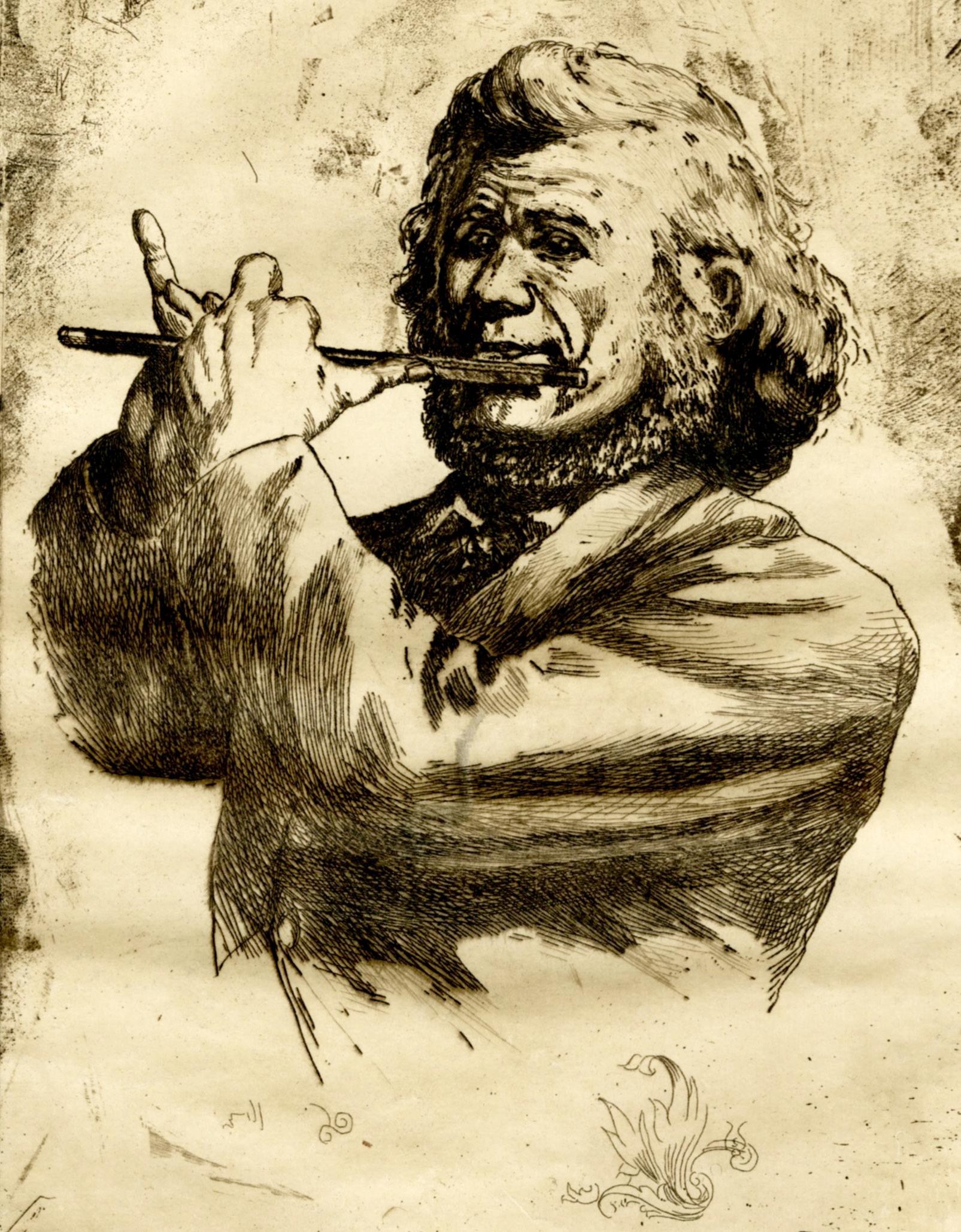 Der Fifer (Amerikanischer Realismus), Print, von Archibald Willard