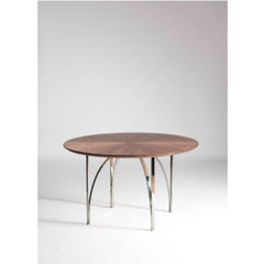 Archie Canaletto Walnut Table by Serena Confalonieri