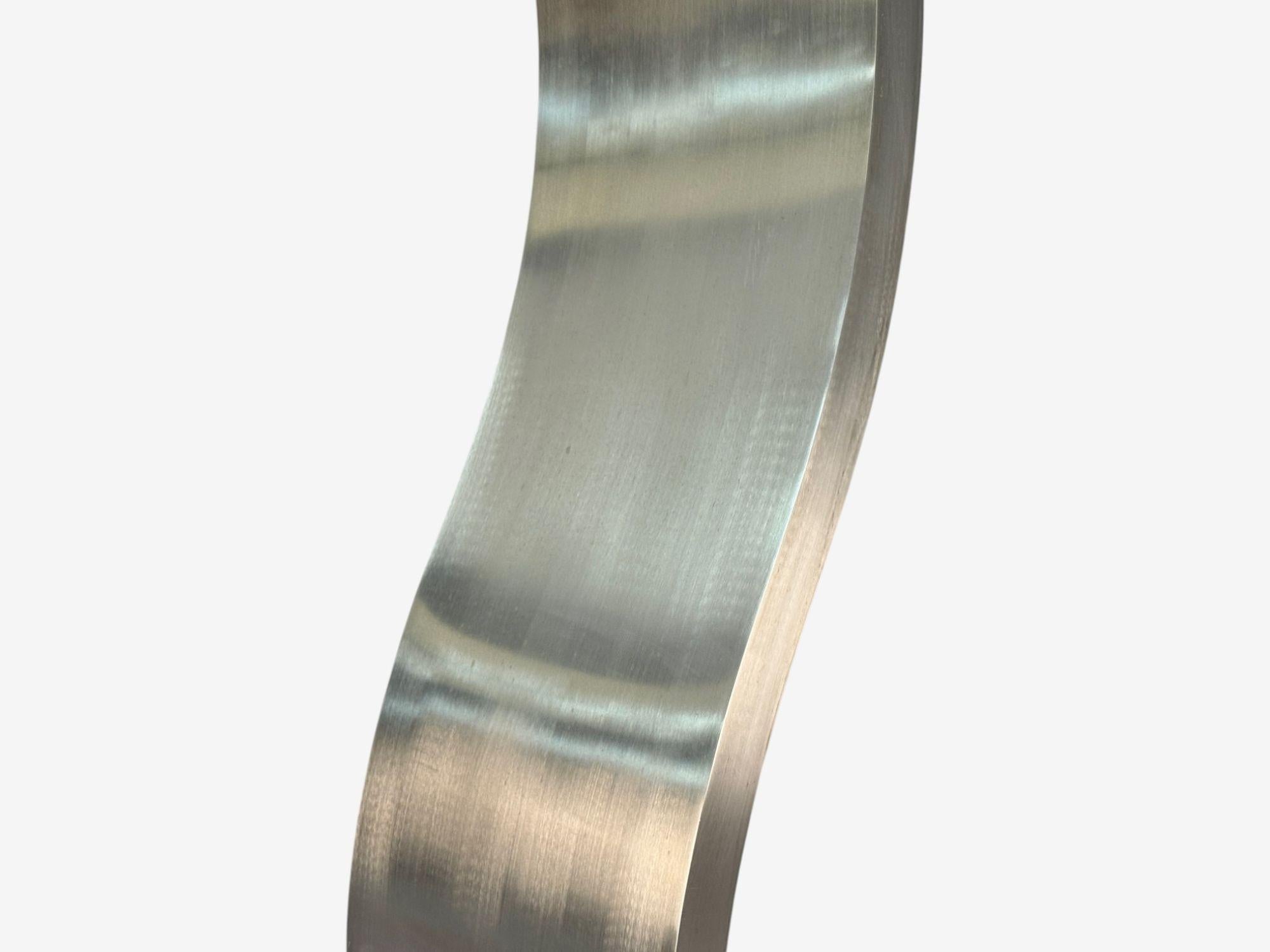Metal Archie Held, Contemporary, Stainless Steel, Monumental Water Sculpture, USA 2000 For Sale