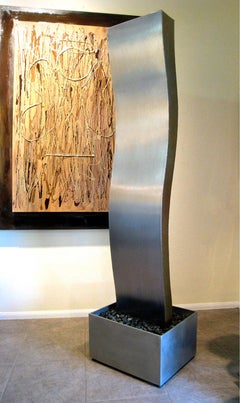"Notched Wave" water sculpture