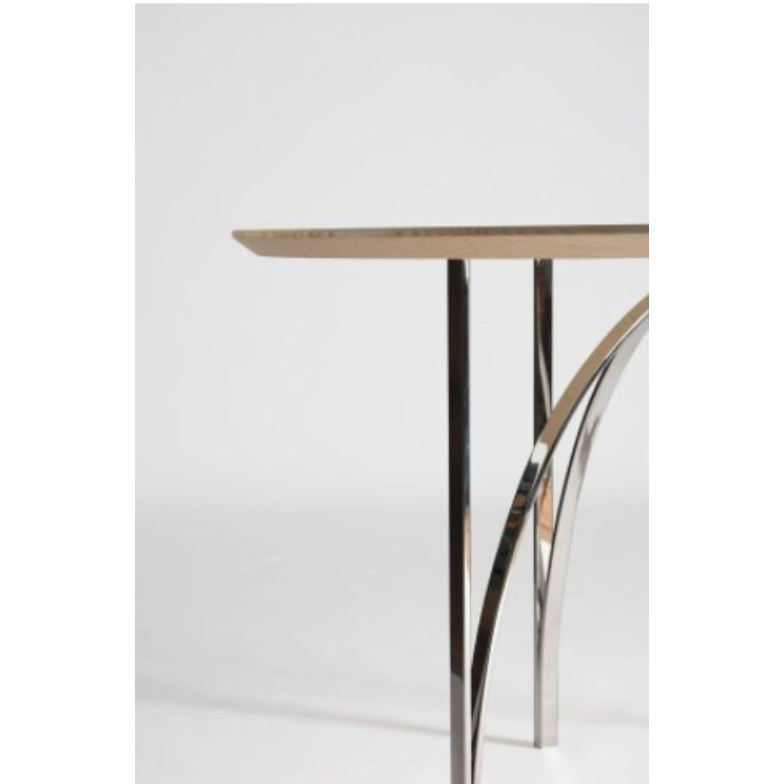 Archie Oak Table by Serena Confalonieri In New Condition For Sale In Geneve, CH