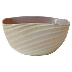 Archimede Seguso 1950s Murano Glass Bowl