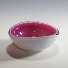 Archimede Seguso "Alabastro" Art Glass Bowl, Murano, Italy, ca. 1958