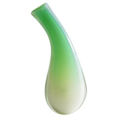 Used Archimede Seguso "Alabastro" Art Glass Vase, Murano Italy ca. 1950s