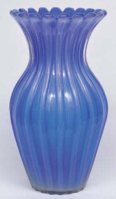 Archimede Seguso, Artistic Blue Murano Glass, circa 1950