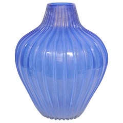 Archimede Seguso, Artistic Blue Murano Glass, circa 1950