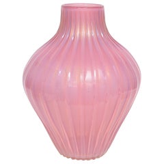 Archimede Seguso, Artistic Pink Murano Glass, circa 1950