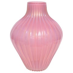 Archimede Seguso, Artistic Pink Murano Glass, circa 1950