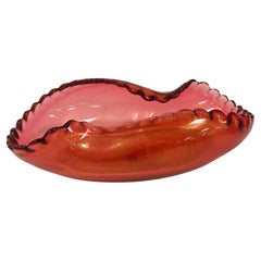 Archimede Seguso center table in Murano glass circa 1952