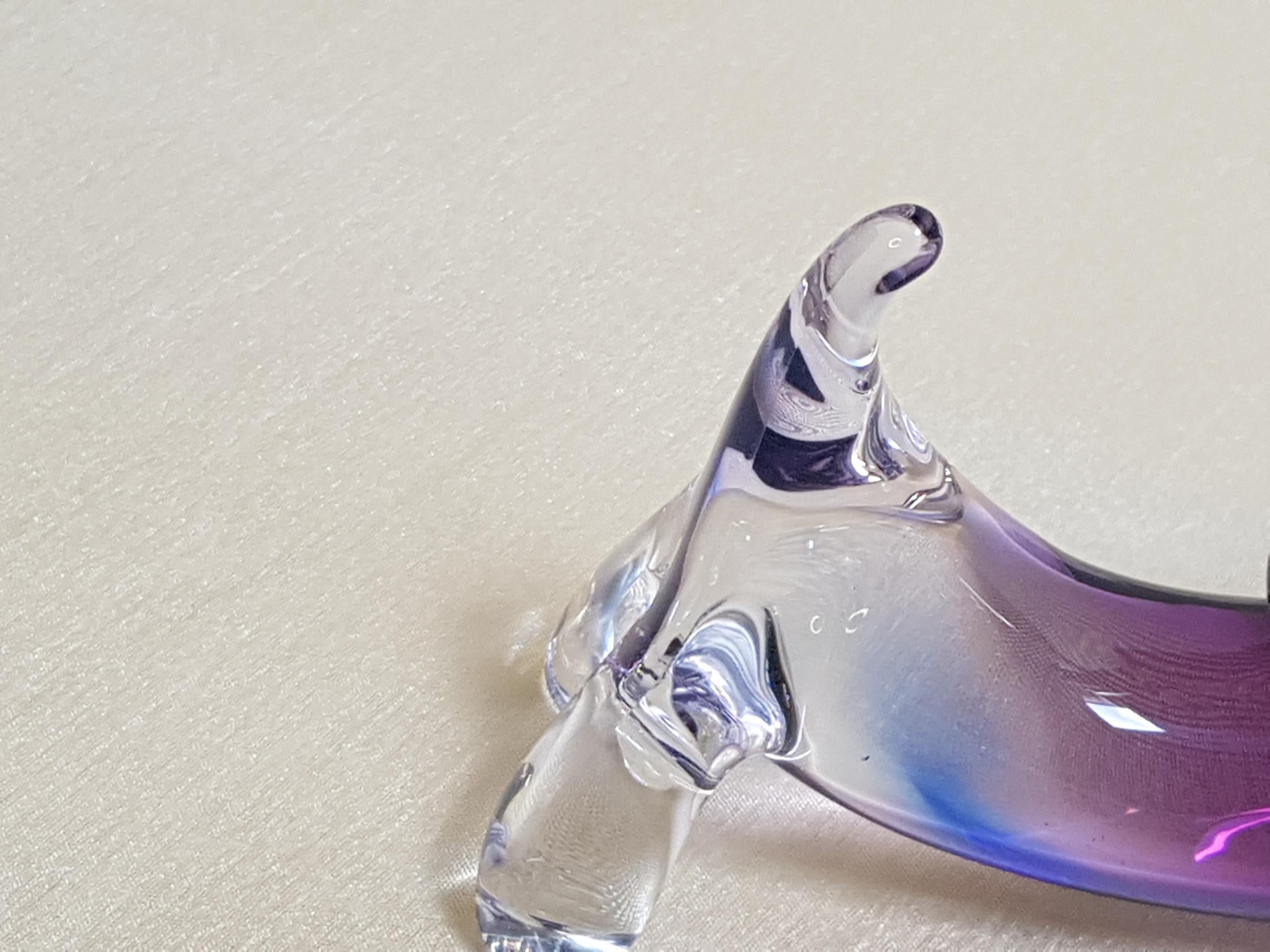 Archimede Seguso Dachshund Dog Sculpture Murano Italian Art Glass Figurine For Sale 4