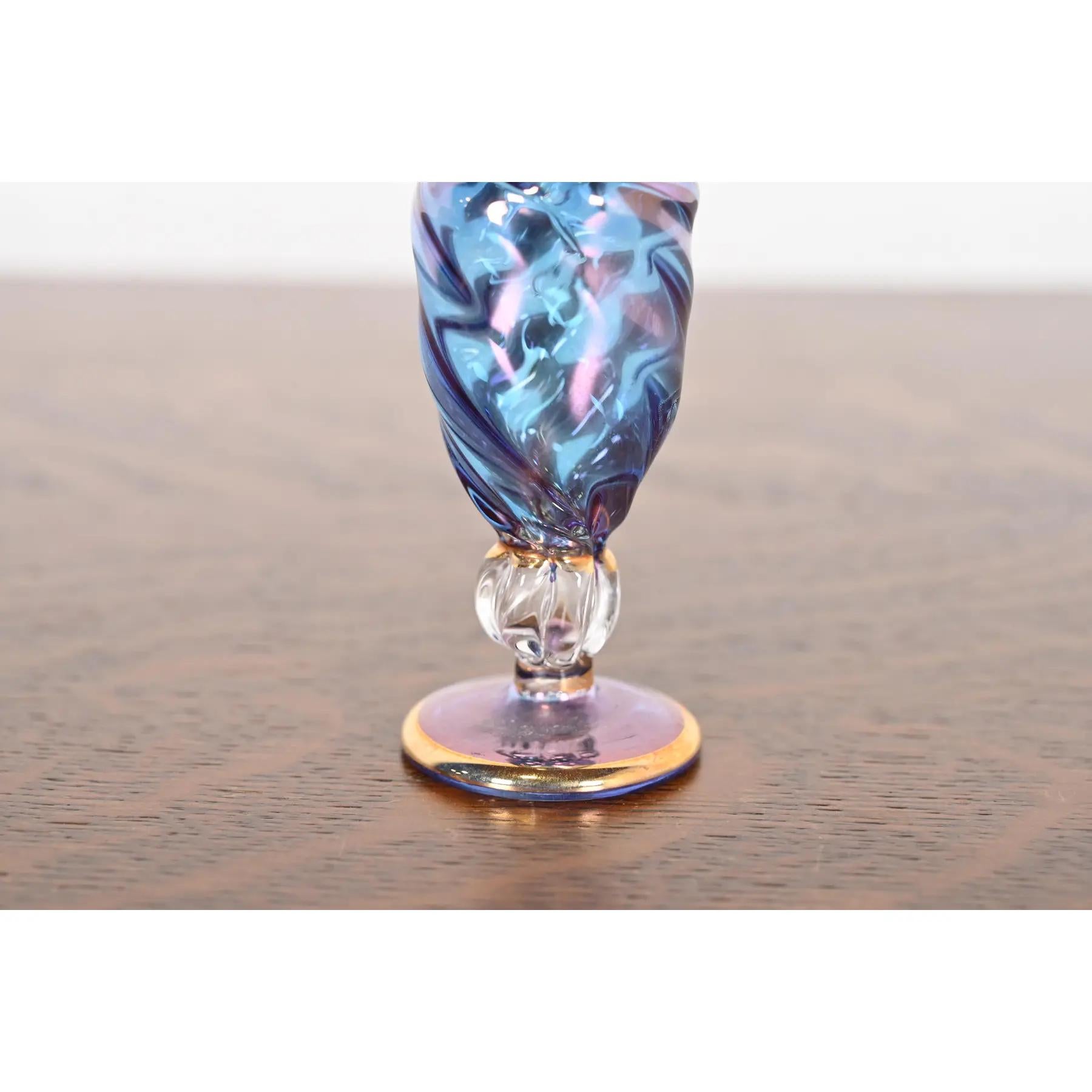 Cenicero de cristal de Murano italiano Archimede Seguso en venta 3