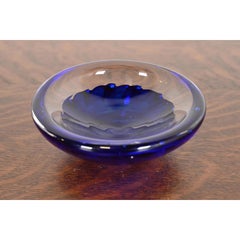 Archimede Seguso Italian Murano Glass Ashtray or Catchall