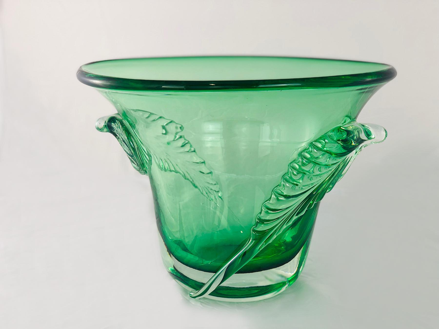 Große Vase aus Muranoglas von Archimede Seguso im Angebot 3