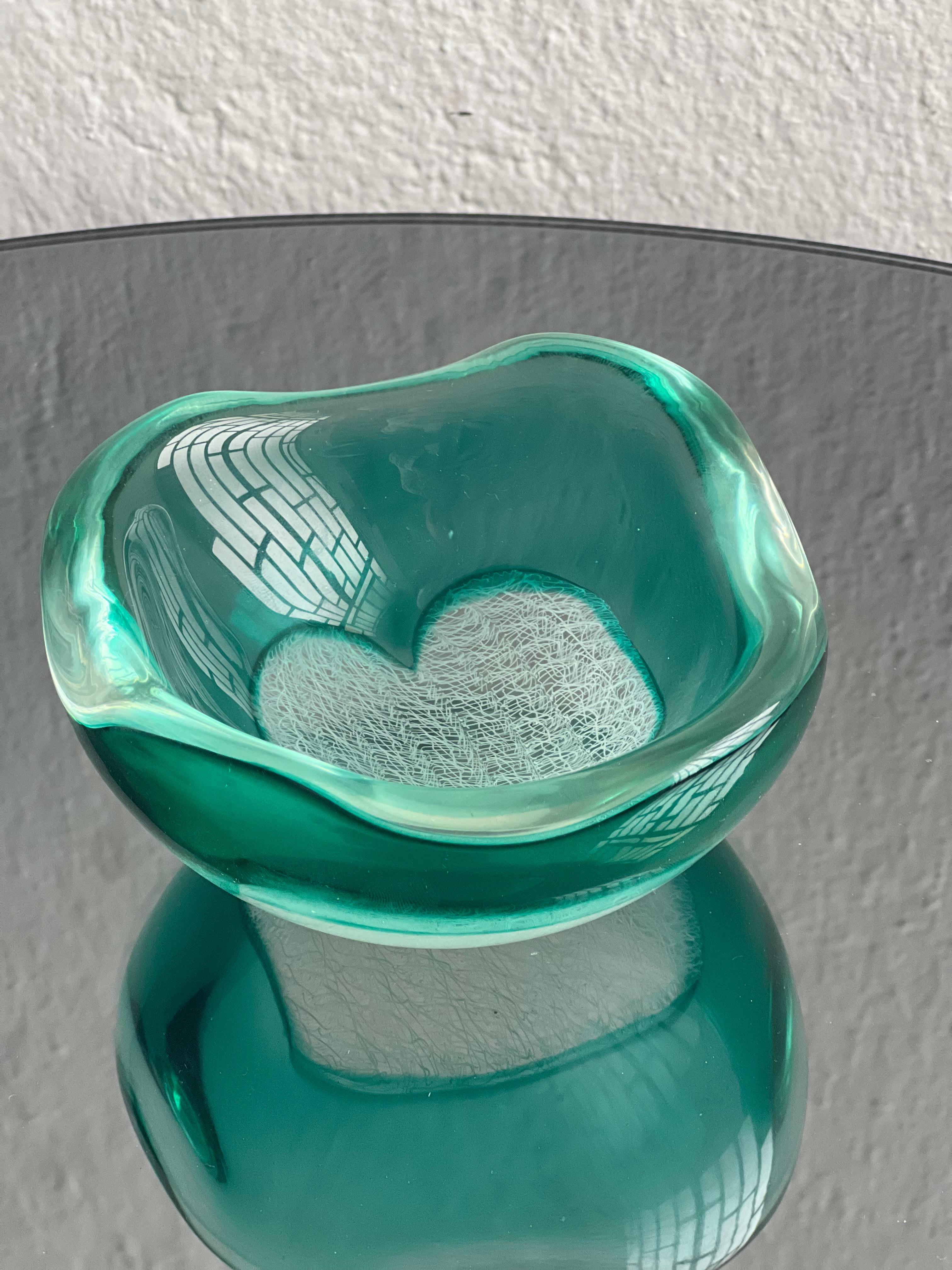 Mid-Century moderno Ciotola di Murano Archimede Seguso 