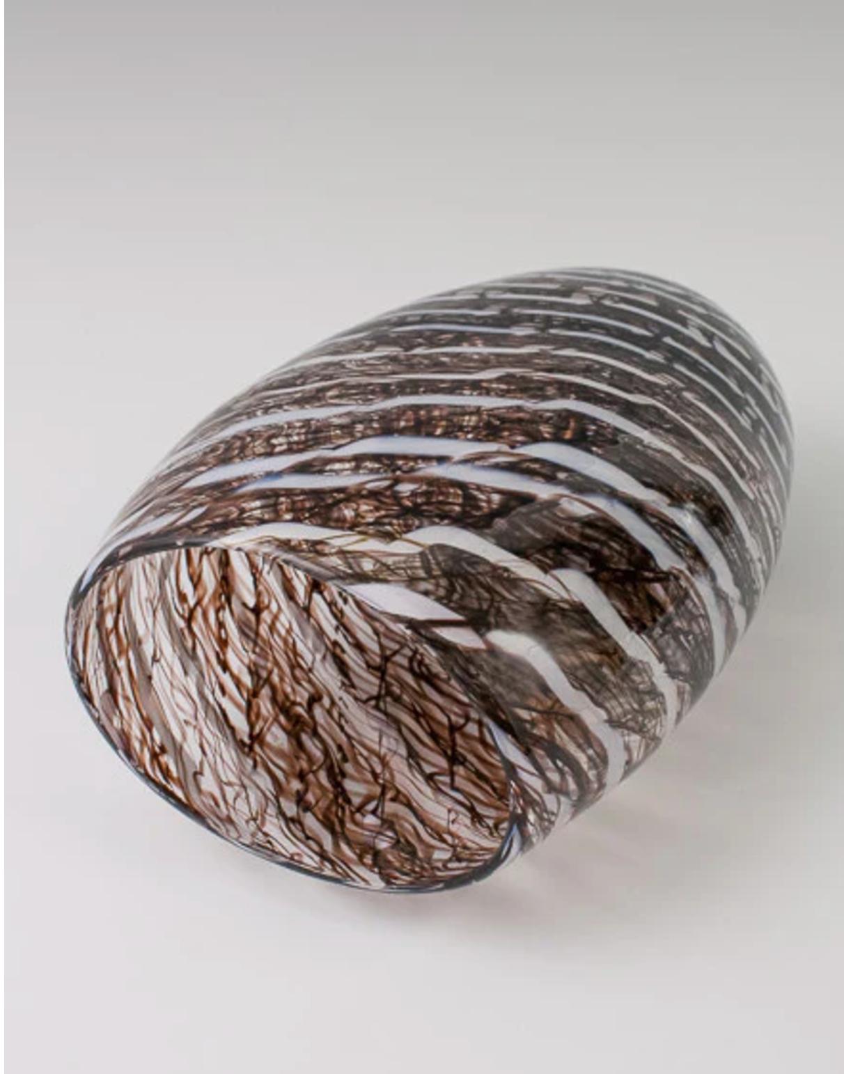 Fatto a mano Archimede Seguso, vaso 'Merletto', 1950 in vendita